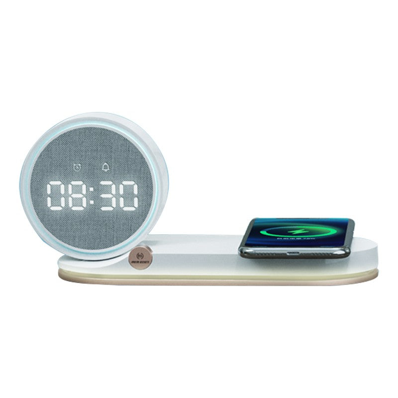 K02T Multifunction 15W Wireless Charger Alarm Clock Touch Dimmable Light Time Temperature Display K02T Multifunction 15W Wireless Charger Alarm Clock Touch Dimmable Light Time Temperature Display